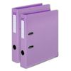 2pk Colour Hide A4 Half Lever Arch File Pe Folder/binder Document Organiser Pp