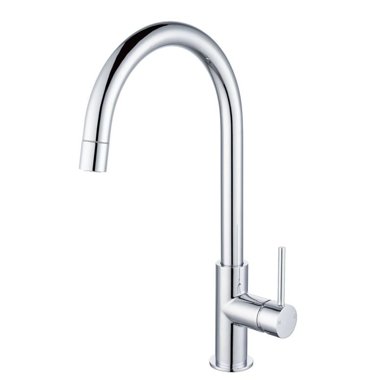 Mondella Resonance WELS 5 Star 6L/min 25mm Chrome Side Lever Dual Function Sink Mixer