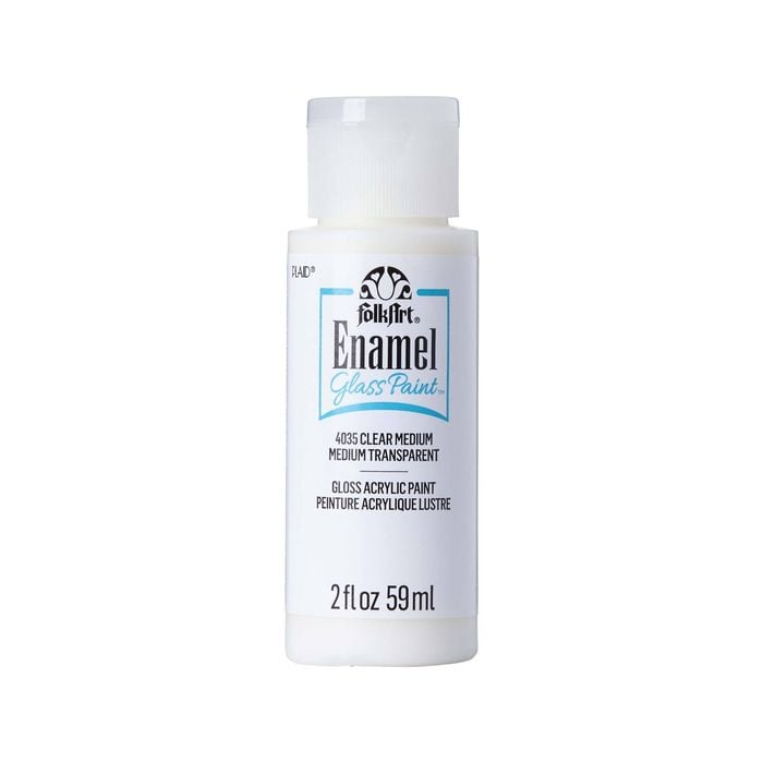 Folk Art 59ml Clear Medium Enamel Paint