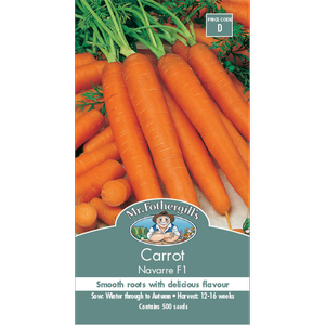 Mr Fothergill's Navarre Carrot Vegetable Seeds