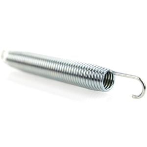 Geetramp 203 X 24mm Trampoline Steel Tension Spring - Silver, 10 Pack