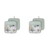 2x 2pc Ladelle Panama Pot Holder Heat-Resistant Pad/Mitt Reusable/Washable