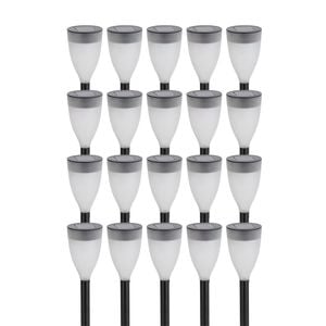 Solar Magic Colour LED Path Light - 20 Pack
