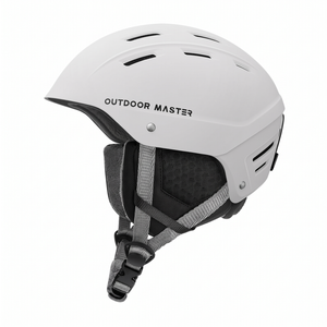 OutdoorMaster Kelvin II Ski Helmet White L