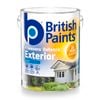 British Paints 4 Seasons Gloss White Exterior Paint - 10L