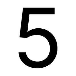 Numero Black 5 Vinyl Transfer
