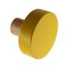 Adoored 38mm Yellow Round Cabinet Knob - 4 Pack - Yellow