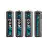 Pale Blue AA USB-C Rechargeable Batteries - 4 Pack