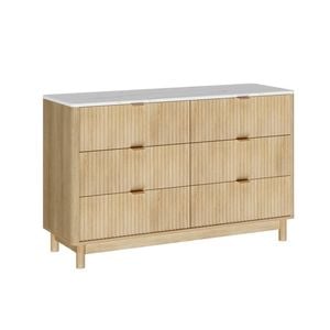 Artiss 6 Chest of Drawers Tallboy Storage Pine