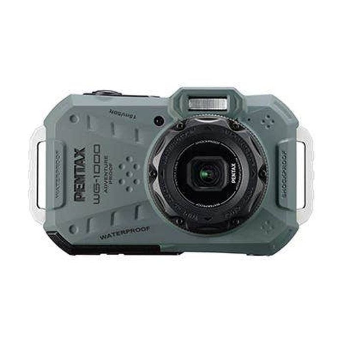 Pentax Wg-1000 Waterproof Compact Camera - Olive