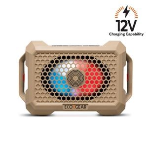 Ecoxgear Defender 12v Mojave Sand 100w Powerhouse Waterproof Portable Speaker