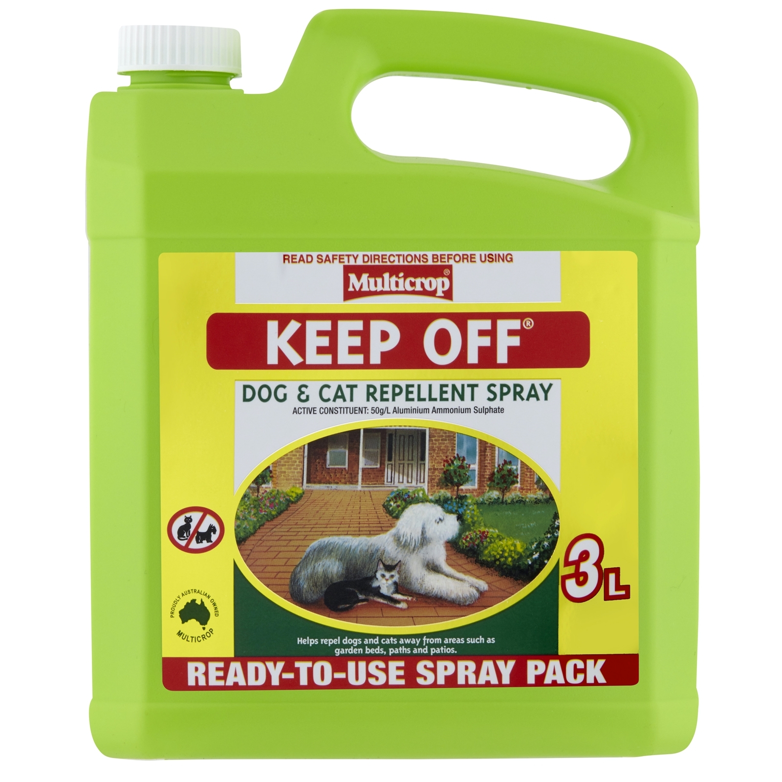 Multicrop 3L Keep Off Dog And Cat Repellent