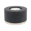 Adoored Small Metal Round Rubber Floor Door Stop - Small