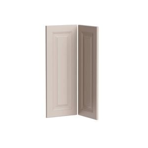 Kaboodle Cannellini Heritage Corner Wall Cabinet Doors - 2 Pack