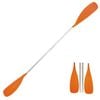 Decathlon - 100 Four-Piece Split Kayak Paddle Orange - One Size