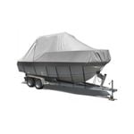 Seamanship Boat Cover 25-27ft Trailerable Jumbo Marine 600D Heavy Duty Grey