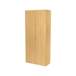 Lugna 2048 x 900 x 380mm Sand 3 Shelf 3 Drawers Double Door Storage Cabinet