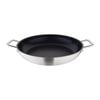 Vogue Paella Pan Non-Stick Teflon Platinum Plus Aluminium Heavy Duty Cookware 350mm x 65mm