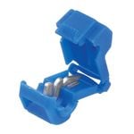 Narva 4 / 6.3 x 0.8mm Blue Ezy-Tap Wire Connector - 8 Pack