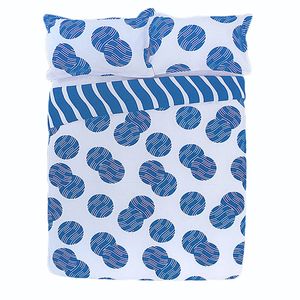 Apartmento Ontario Reversible Quilt Cover Set Aqua Queen