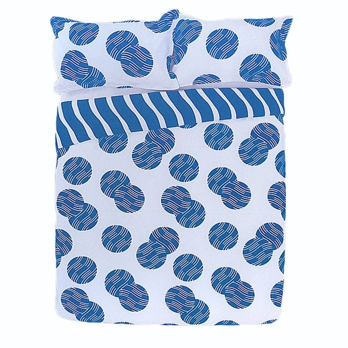 Apartmento Ontario Reversible Quilt Cover Set Aqua Queen