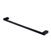 Oliveri 800mm Matte Black Madrid Single Towel Rail