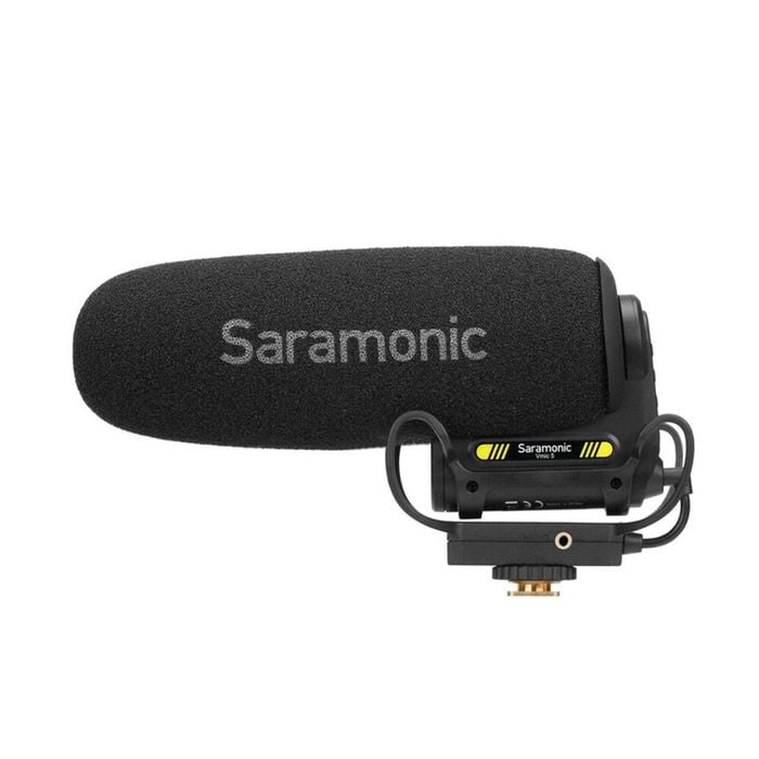 Saramonic On-Camera Super Cardioid Shotgun Microphone Kit For DSLR Black