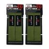 2x 2pc Lift-tech Cotton Heavy Lifting Support Durable Grip Straps Army Gr 21in