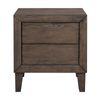 Suno Bedside Table Dark Grey