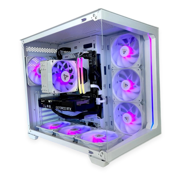 IGaming Ryzen 5 7600/7600X | RTX 4060/4060ti/4070/5070, RX 9070/9070 XT  | Antec c5 White