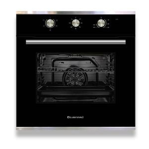 Kleenmaid 60cm 75L 5 Function Black And Stainless Steel Oven