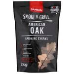 Samba 2kg Smoke'n'Grill Oak Smoking Chunks