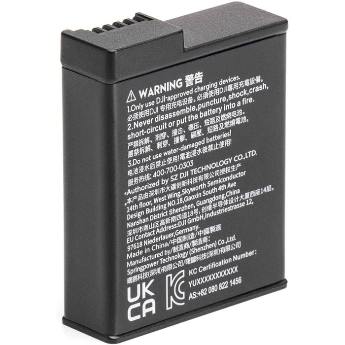 DJI Osmo Action 3 Extreme Battery