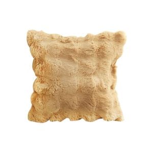 SOGA  50cm Coffee Throw Pillows Square Cushion with Rabbit Design