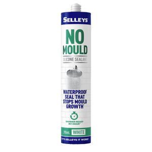 Selleys 290ml No Mould Resistant Silicone Sealant - White