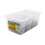 Zenith 8 - 10 x 50mm Galvanised Countersunk Rib Head Timber Screws - 500 Pack