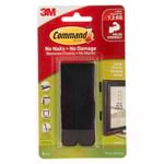 Command™ Large Black Adhesive Picture Hanging Strips - 4 Pack