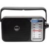 Lenoxx R26 AM/FM Radio With Earphone Jack - Black