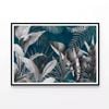 Tropical Leaves Style  Print 100% Australian Made 120x90cm  (Poster)
