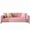 LushCovers Stretchable Quality Velvet Plush Sofa Pet Protect Elastic Lounge Couch Cover - 4 Seater - Pink