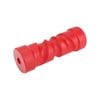 Sunrise Poly Soft Roller 6" Self Centering Roller 17mm Bore Red - Brps322