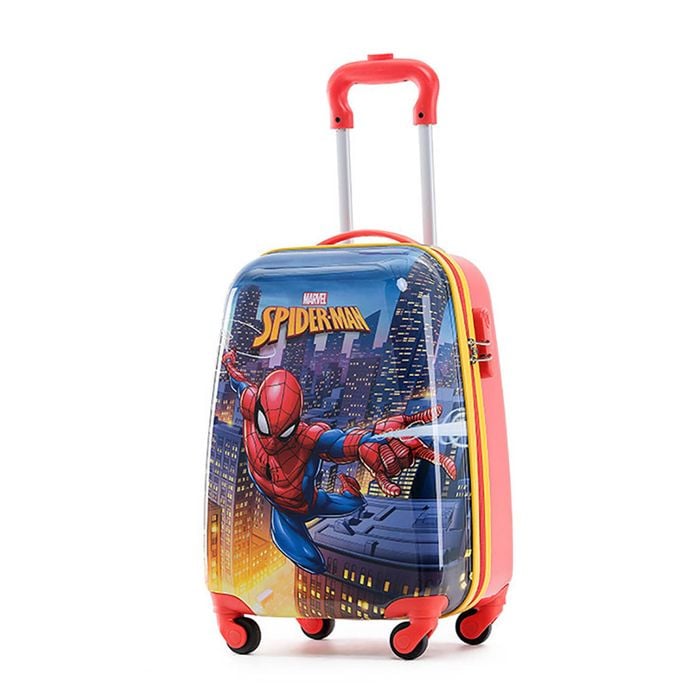 Marvel Spiderman 17" Trolley Cabin Luggage Travel Suitcase