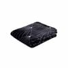 J.Elliot Celeste Flannel Throw Rug Black