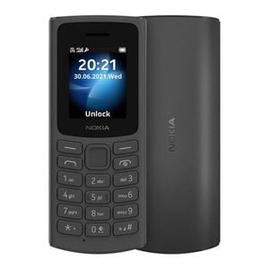 Nokia 105 4G 2023 Dual Sim 1.8" 32GB Charcoal [NOK216015]