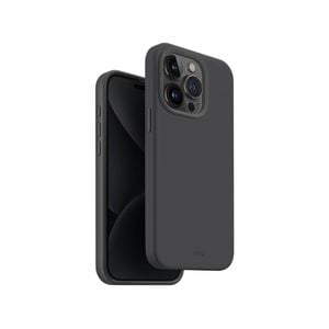 Uniq Lino Hue Magsafe Phone Case For Iphone 15 Pro Max - Grey