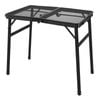 Levede Aluminum Folding Mesh Top Picnic Table - Black