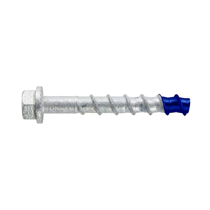 DeWALT 8 x 100mm Blue Tip Galvanised Hex Screw Bolt - 25 Pack