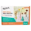 Mont Marte 11 Piece DIY Clay Mini Vase Kit