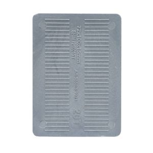 Titan 15 x 72 x 100 mm Grey Shim Packing