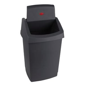Willow 50L Charcoal Swing & Stay Bin